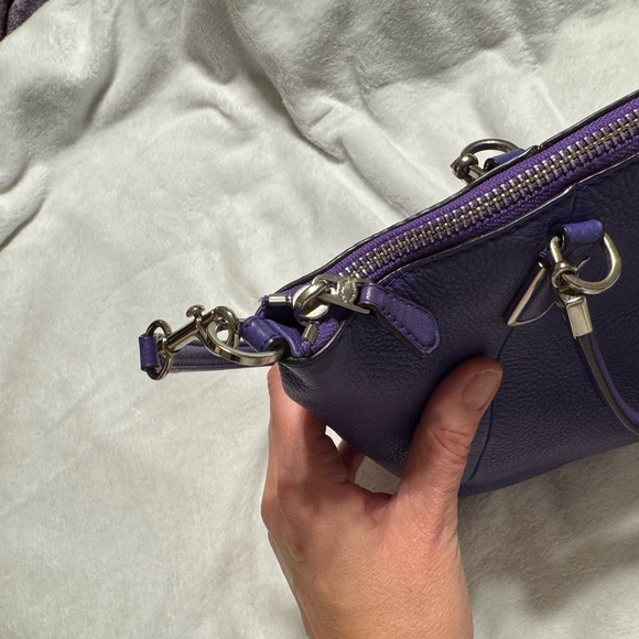 Coach Vibrant Purple Shoulder Bag - Picture 10 of 13